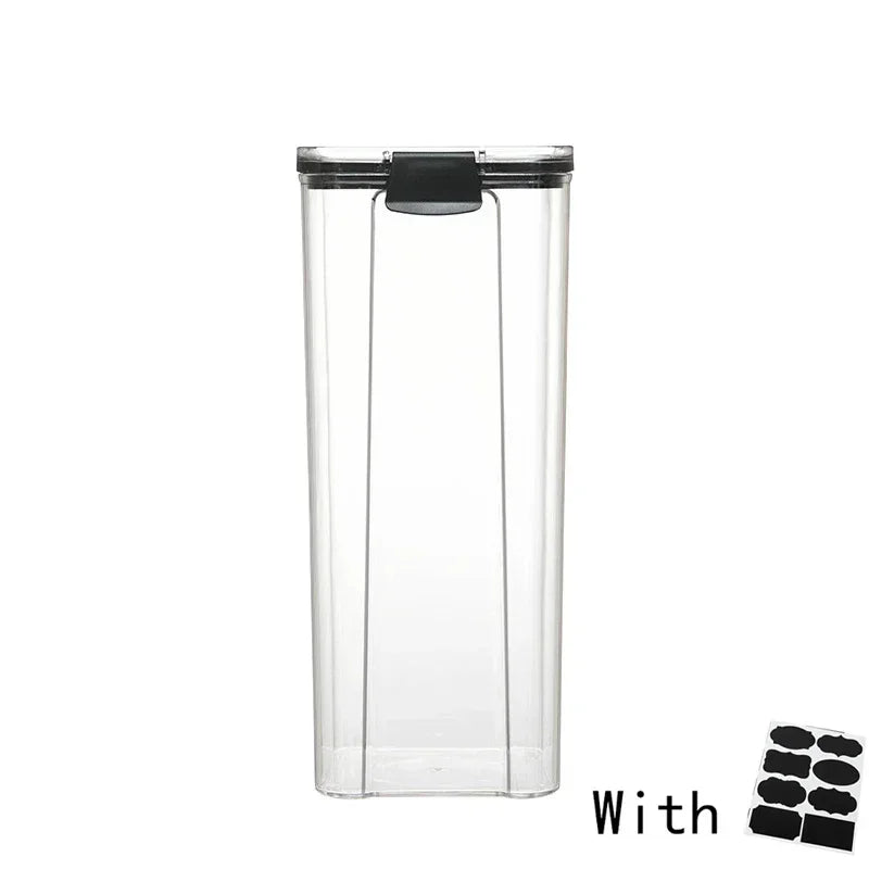 Kitchen Organizers for Pantry Storage Containers Kitchen Fridge Organizer Jars With Lid Plastic Storage Container Spices Boxes
