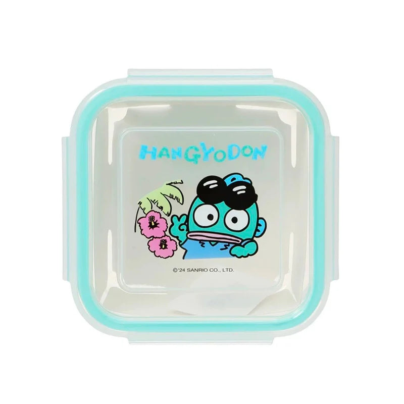 Kawaii Miniso Clown Fish 300ml lunch box microwaveable four-side buckle square bento box 3