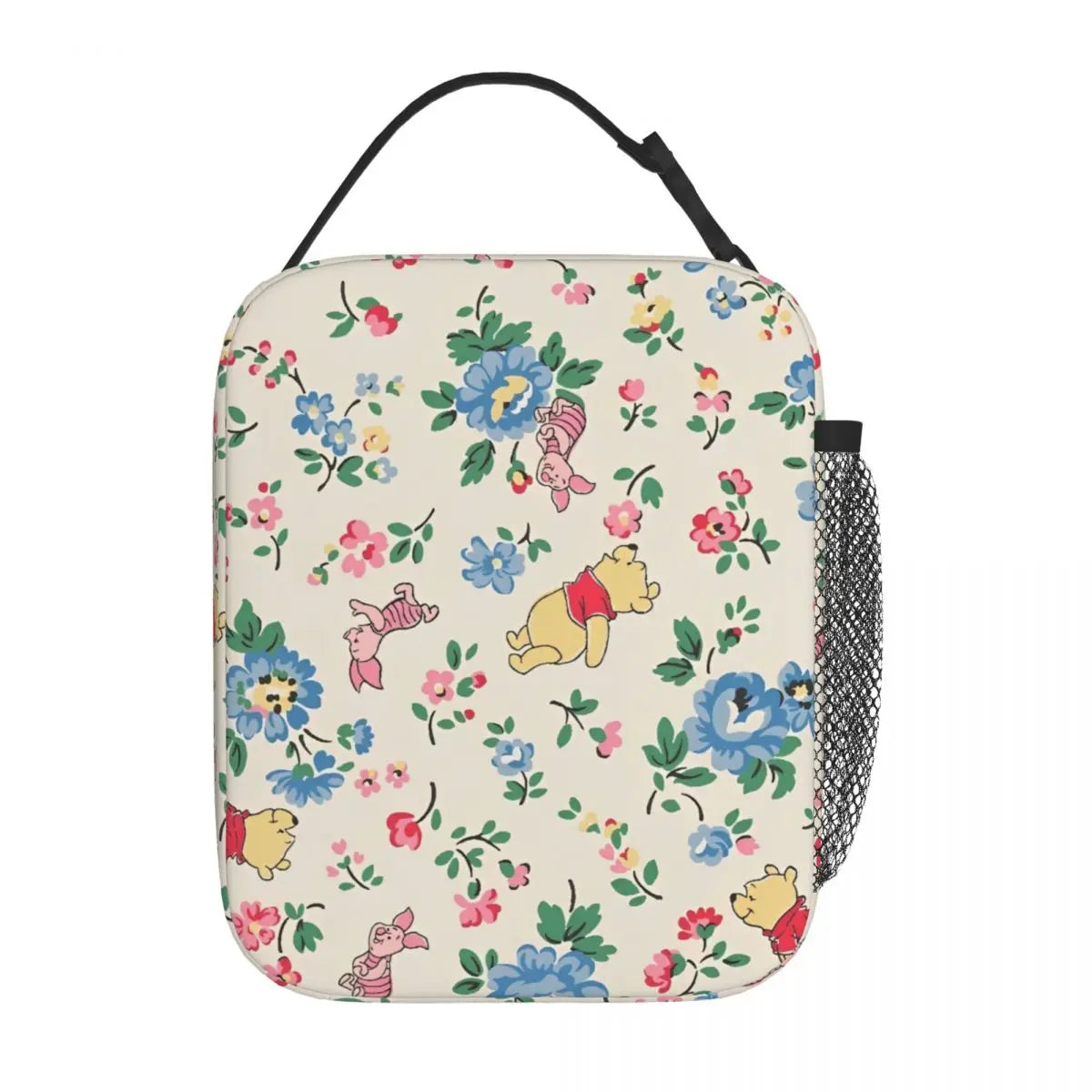 Cute Winnie The Pooh Insulated Lunch Bags Thermal Bag 
Meal Container Large Tote Lunch Box for Men Women Work Picnic