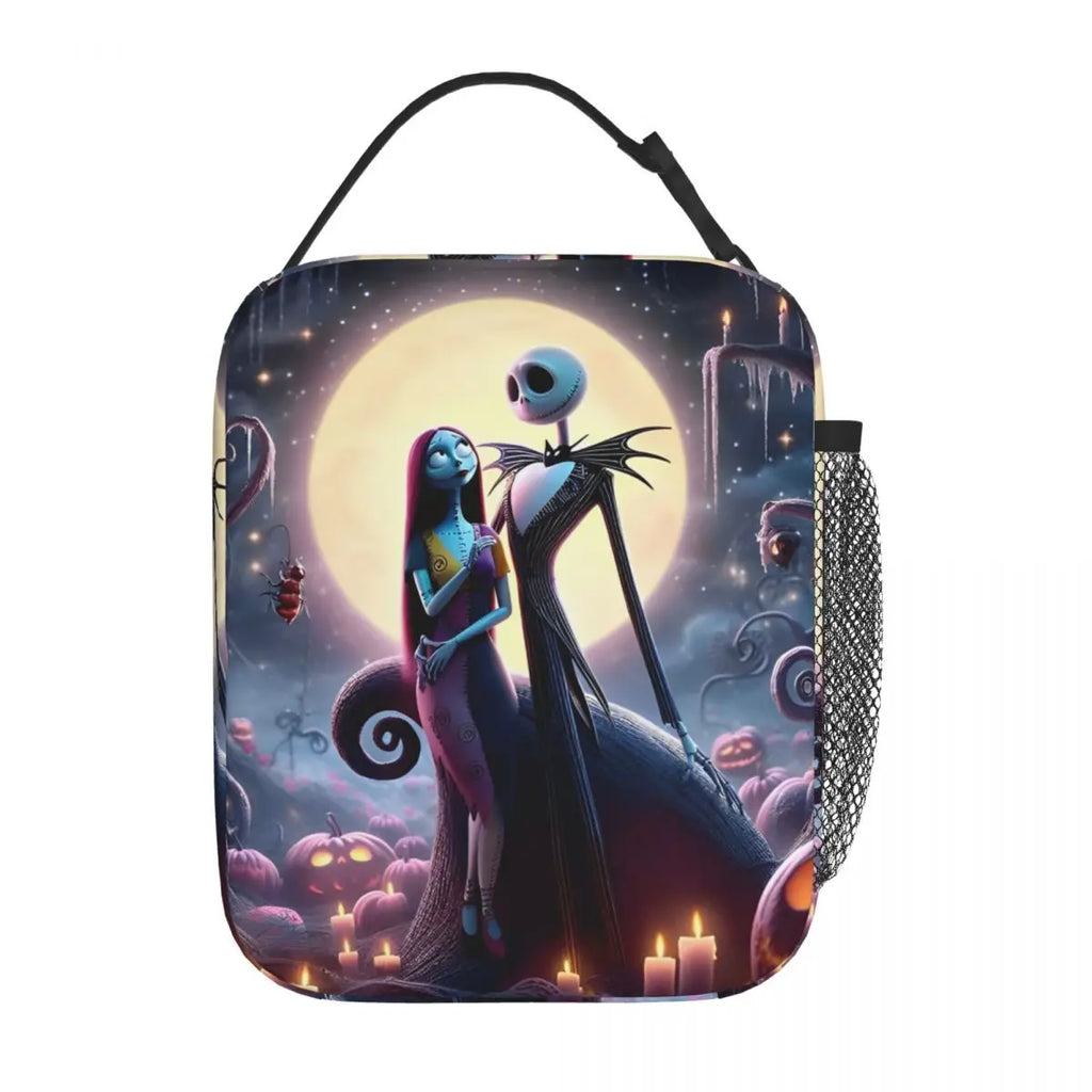 Stay By My Side Insulated Lunch Bag Portable The Nightmare Before Christmas Meal Container Cooler Bag Tote Lunch Box  Travel