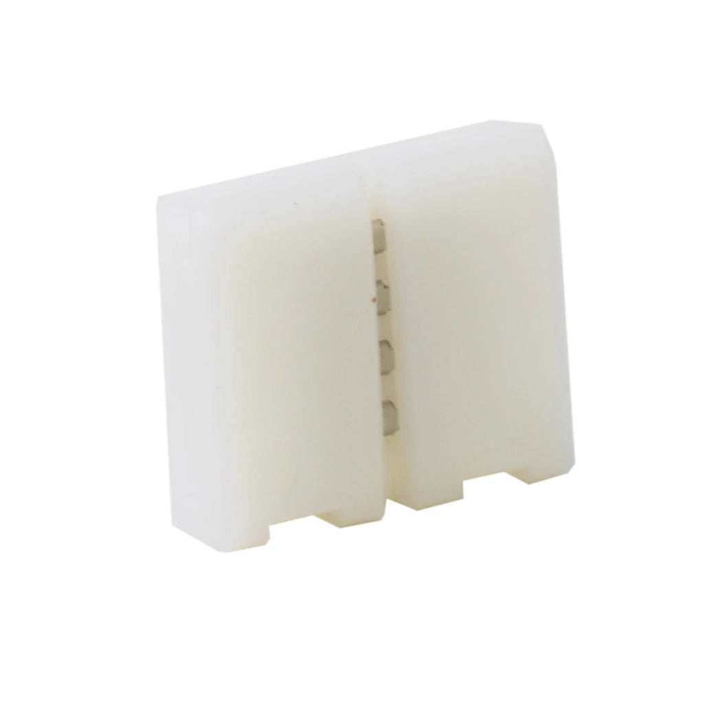 Connect Your RGB Strip Without Welding Using 10 PCS 4 Pin 10mm LED Strip Solderless Connector, Enjoy Seamless Connectivity