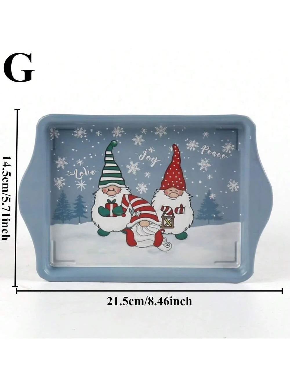 Vintage Christmas Snack Plates and Serving Trays for Holiday Treats Versatile Dishes for Desserts Festive Home Kitchen Decor