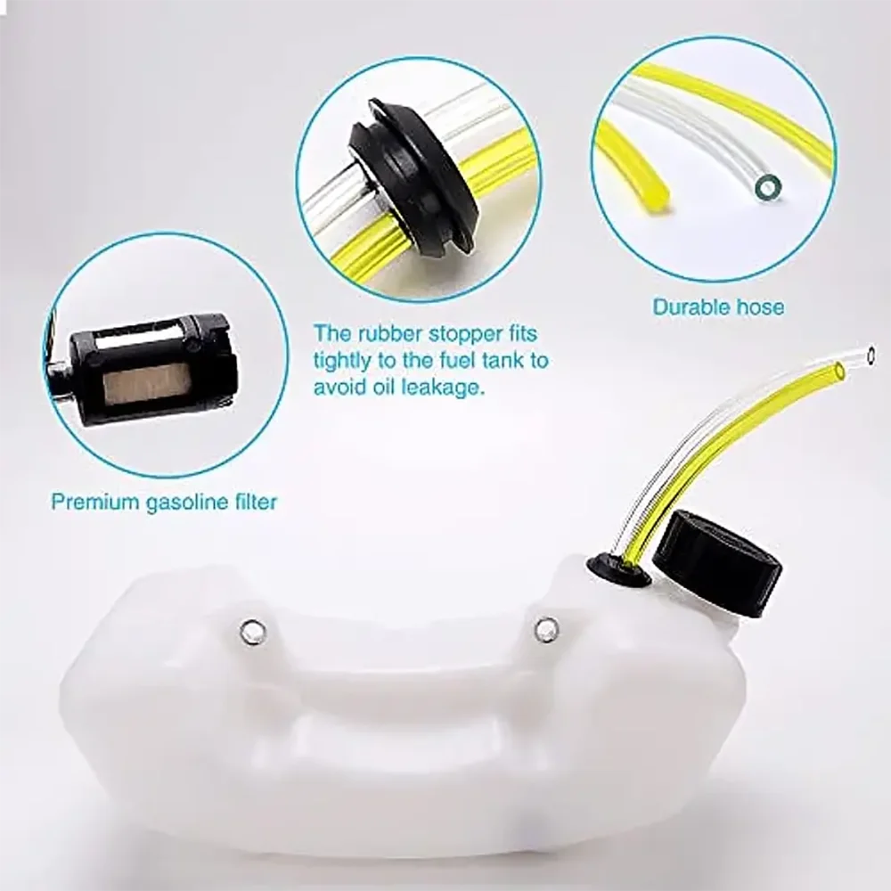 1&2&5&10 Set Universal Grass Trimmer Fuel Line Filter Kit For Brush Cutter Strimmer Lawn Mower Primers Fuel Hose Garden Tool Par