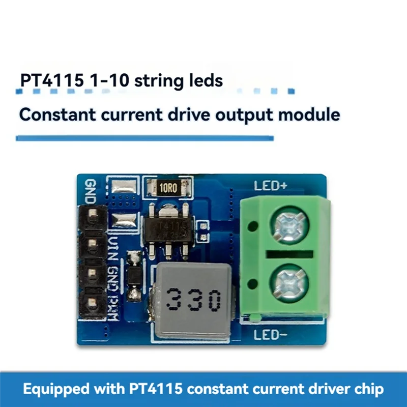 DIGIT-T4115 LED Driver Module 1-10 Strings Constant Current Output 12V DC For LED Strip Lights