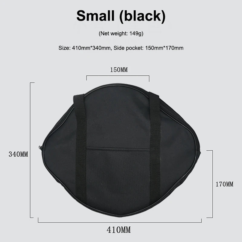 600D Oxford Grill Pan Storage Pouch Caryying Case Bag Waterproof Grilling Pan Pouch Skillet Bag Outdoor BBQ Tool For Kitchen