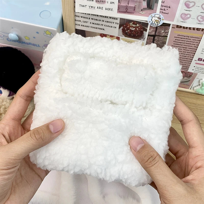 Furniture Comforter 10CM Doll Bed Doll Accessories Bed Soft Doll Bedding Quilt Pillow Doll Sleeping Bag DIY Toy