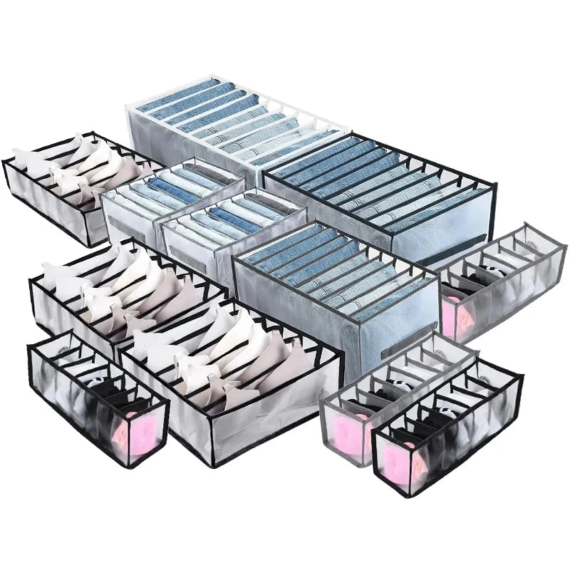 Jeans Organization Storage Box Closet Organizer Clothing Organization System Drawer Organizers Cabinet Pants Storage Organizer