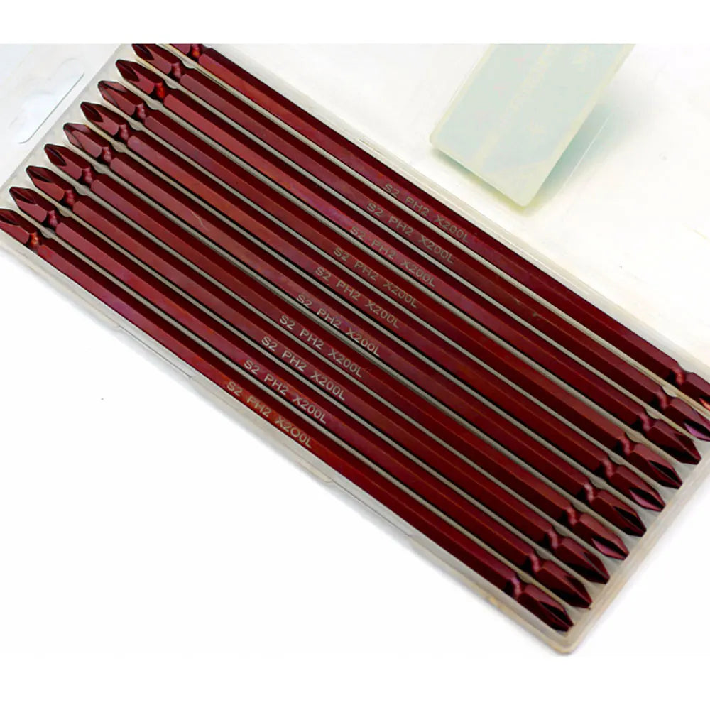 Binoax 10PCS/5PCS PH2 Cross Screwdriver Bit Set Bits Precision Driver Magnetic Electric Tool Hex Shank