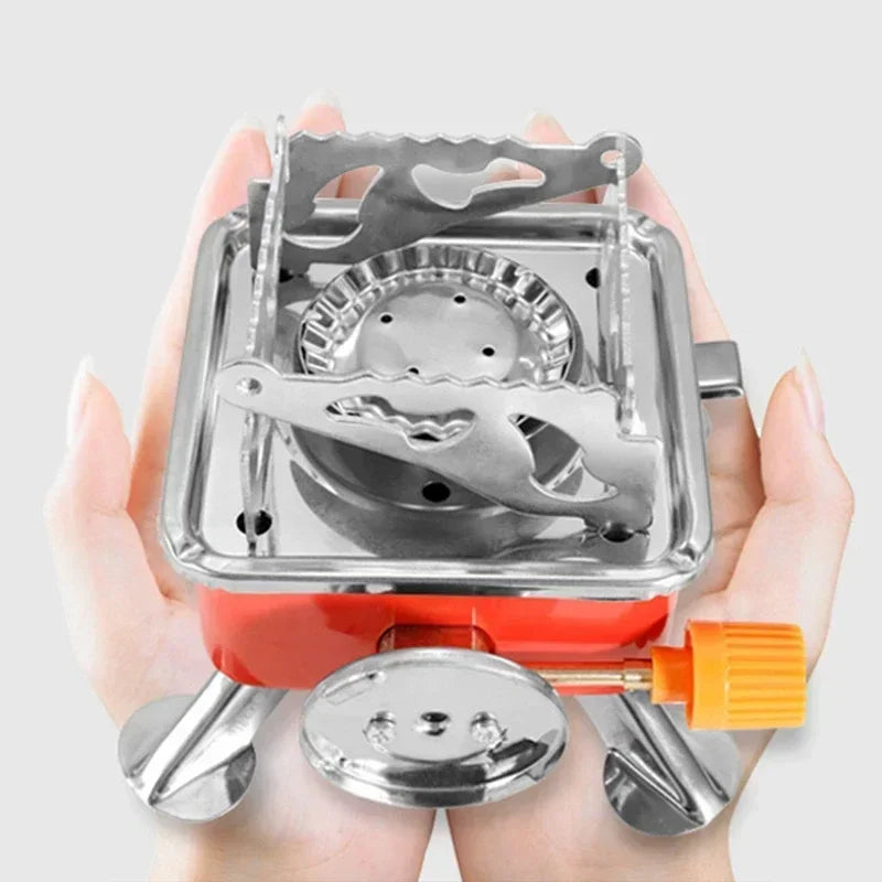 Camping Equipment Supplies Gas Tank Stove Outdoor Kitchen Gear Campingmoon Accessories Fire Gadgets Cooking Burner Grill Stand