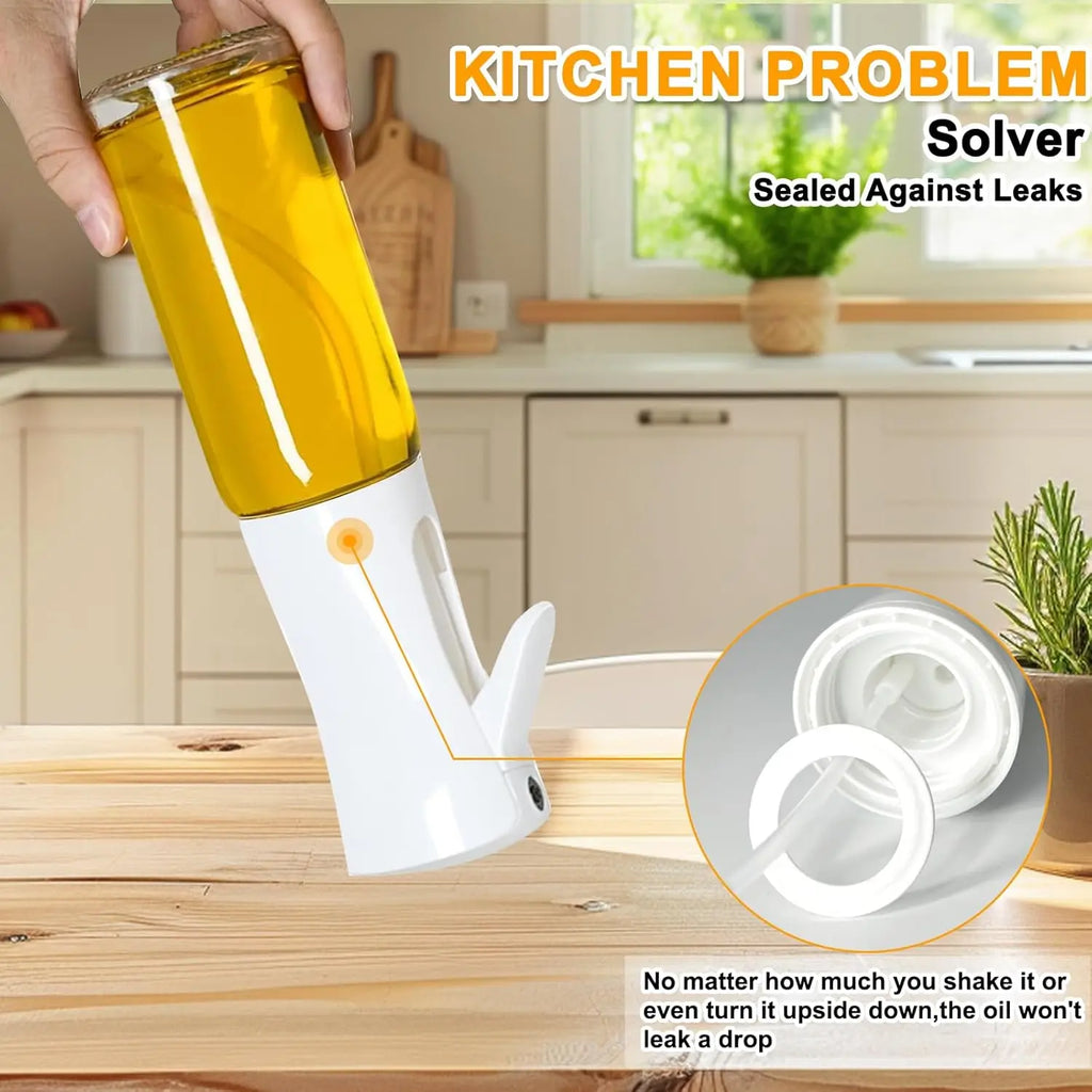 200ml 300ml 500ml Oil Spray Bottle Kitchen Cooking Olive Oil Dispenser Camping BBQ Baking Vinegar Soy Sauce Sprayer Containers