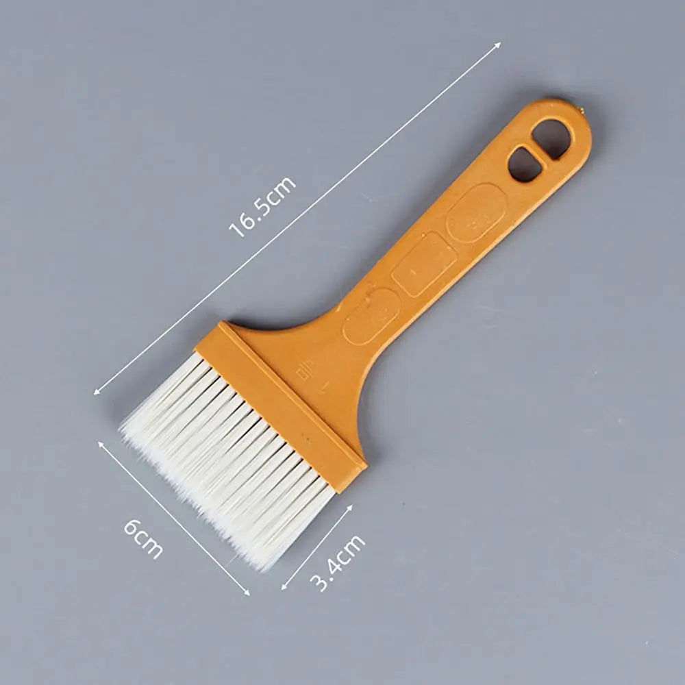 Thin Handle Barbecue Brush Kitchen Tool PET Plastic Butter Oil Brushes Easy To Clean Basting Pastry Tool for BBQ Pastry-making