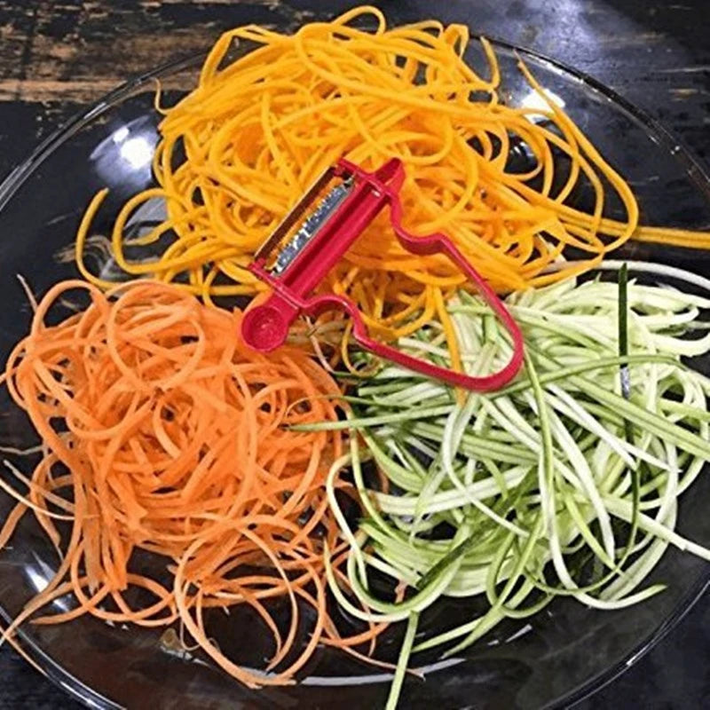 3pcs/set Magic Trio Peeler Set Shredder Slicer Peeler Julienne Cutter For Vegetable Fruit Potato Cheese Onion-Trio Peelers 2025