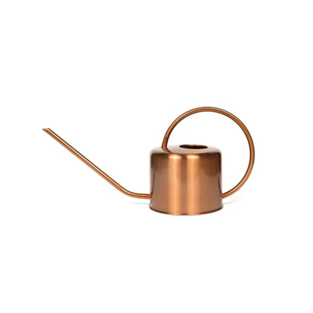 Stainless Steel Watering Can Comfortable Rustproof Leakproof Watering Pot Large Capacity Thickened Long Spout Watering Can