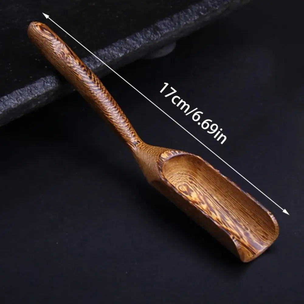 New Portable Tea Scoop Chinese Retro Style Natural Bamboo Teaspoon Spoon Accessories Kongfu Tea Delicate Tea Shovel