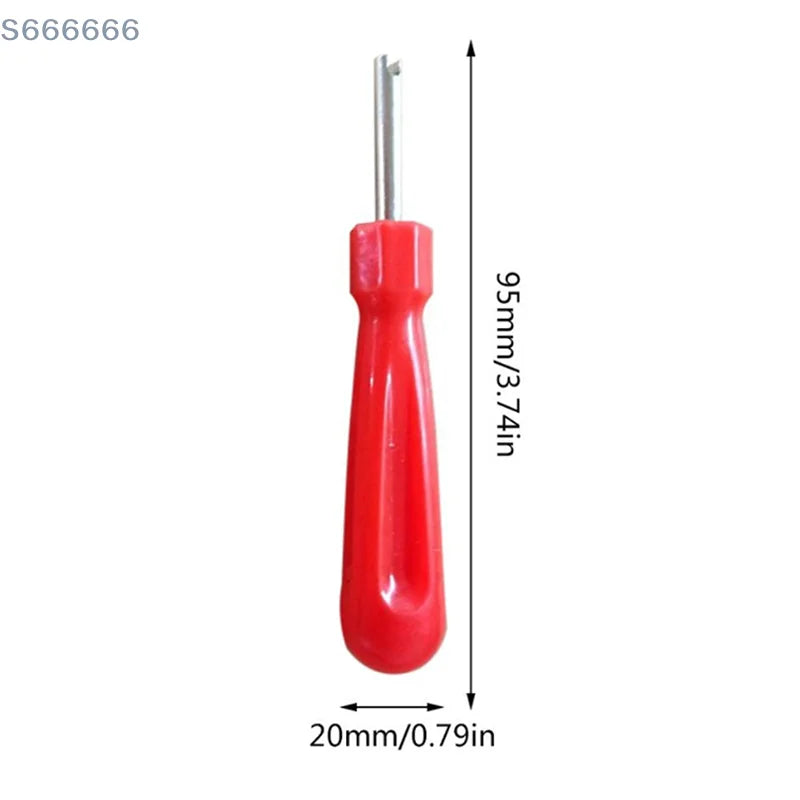 5Pcs For Car Bike Motorbike Truck Tyre Valves Stem Repair Tools Car Tire Valve Core Screwdriver Tyre Valve Core Remover Tools