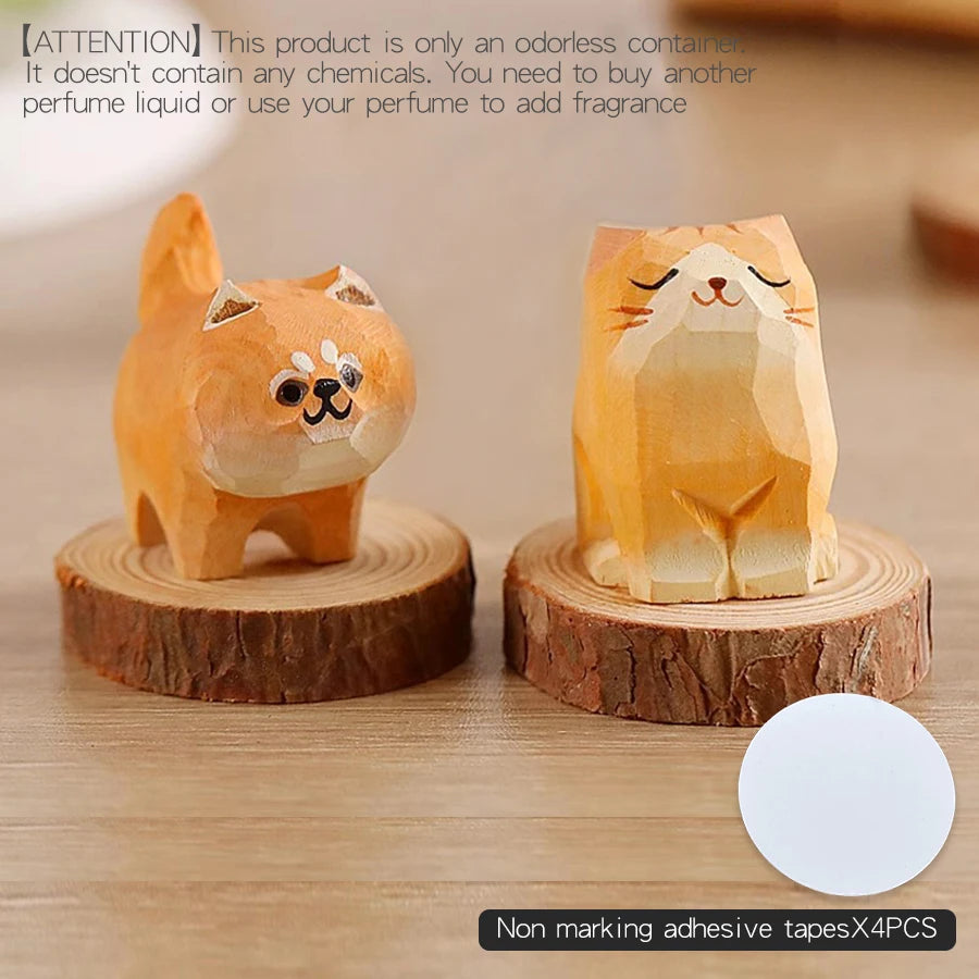 1PC pet aroma diffuser No perfume DIY fragrance decorations desktop living room bedroom car home accessories aromatherapy items