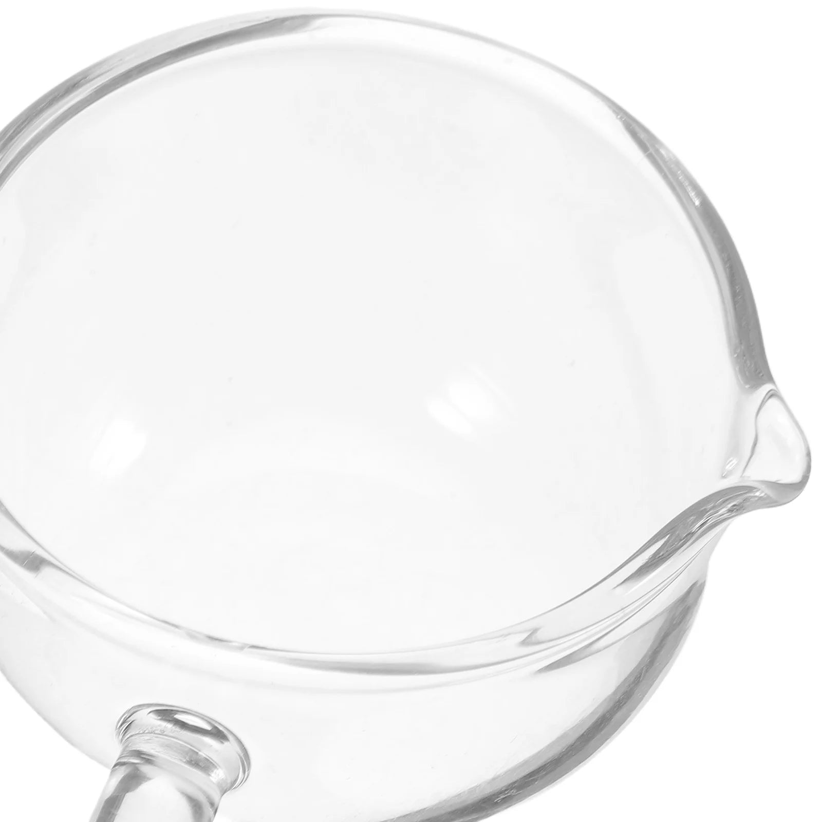 Long Handled Glass Spoon Transparent Creative Coffee Milk Tea Dessert Glass Spoon Serving Ladle Soup Spoon