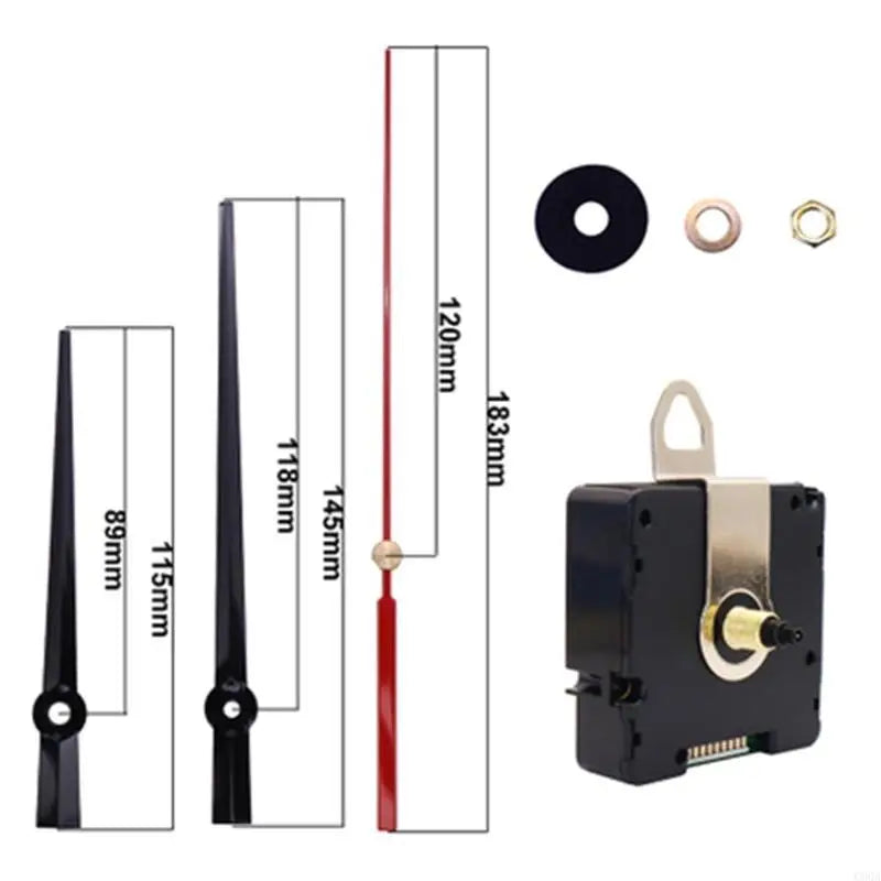 C90A UK MSF for Time Atomic Radio Controlled Wall Clock Movement Mechanism DIY Replacement Set Accessories