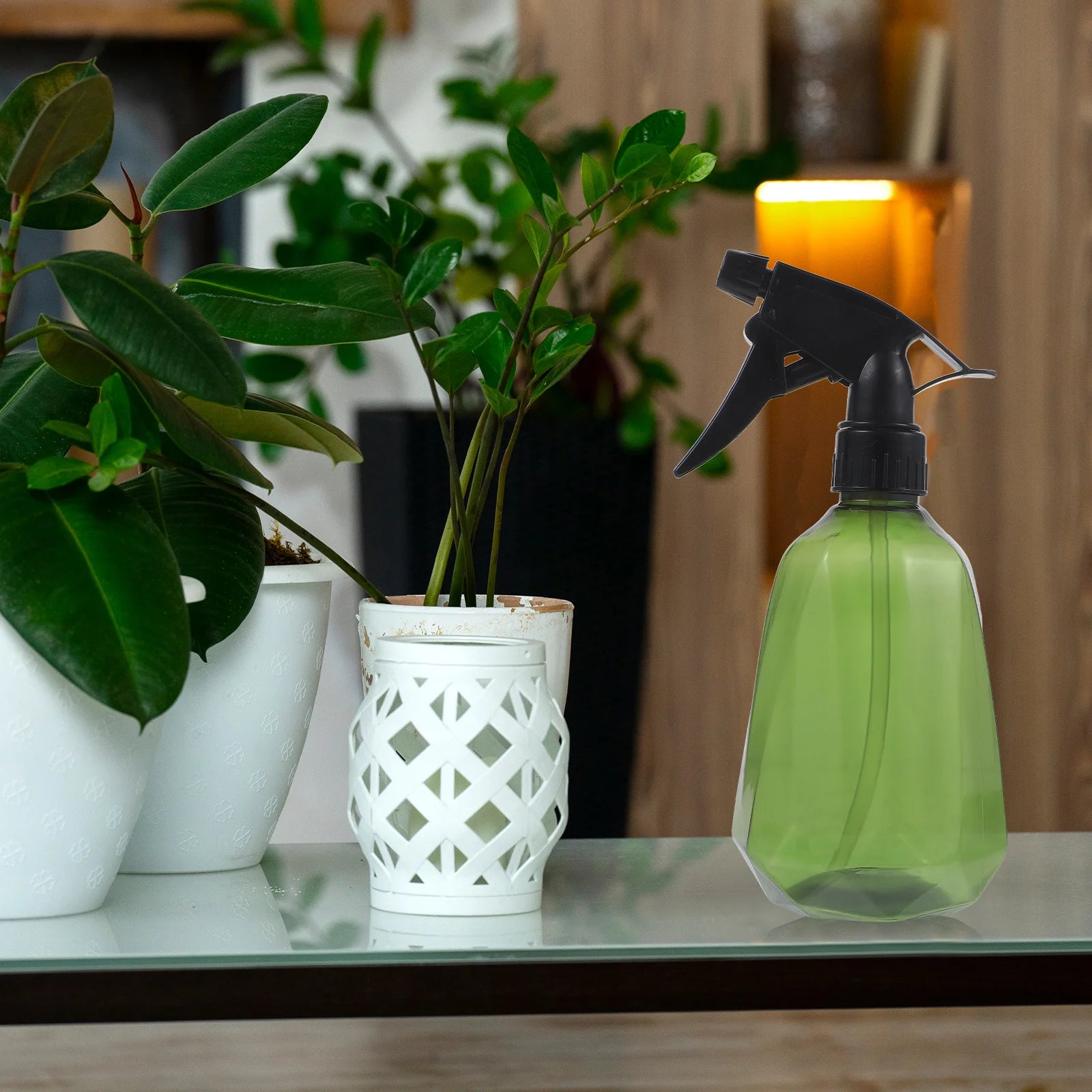 2Pcs Plant Sprayer Mister Watering Can Refillable Reusable Lightweight Portable for Home Garden Plants Pots Plant Sprayer Mister