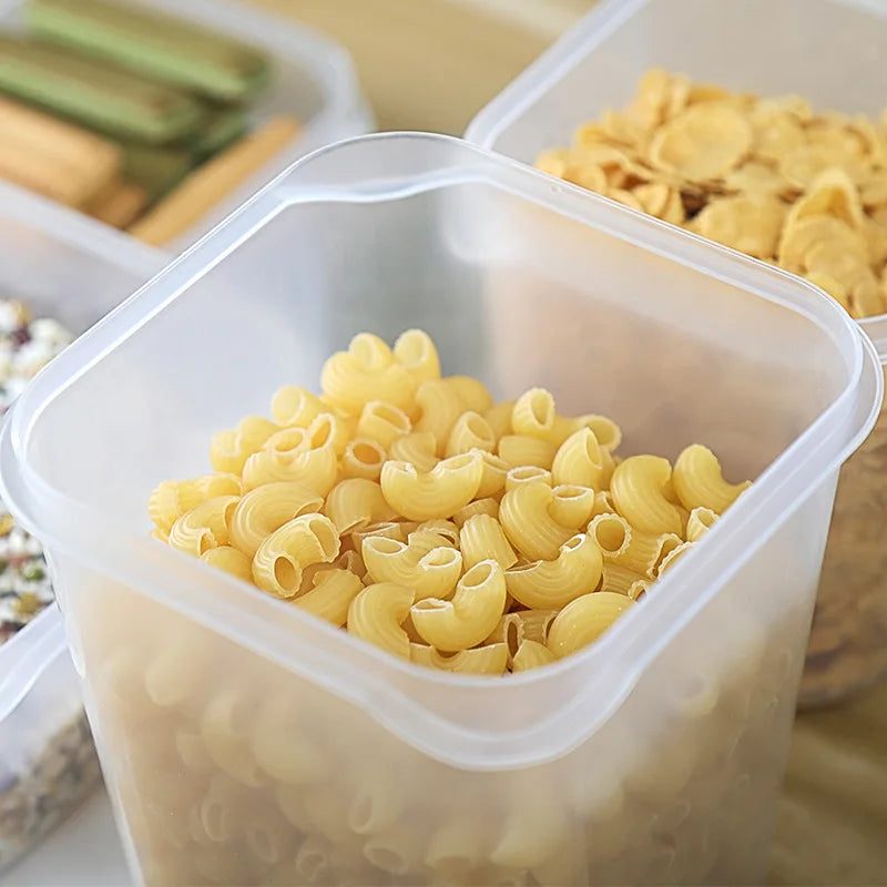 plastic fresh keeping box set with lids,multi-function kitchen accessories,airtight food storage containers.