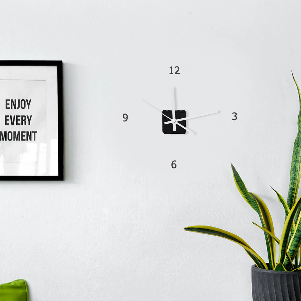 1pc Quartz Clock Movement Silent Sweep Mechanism Replacement Kit Durable Diy Home Clock Parts Metal Hands Wall Clock