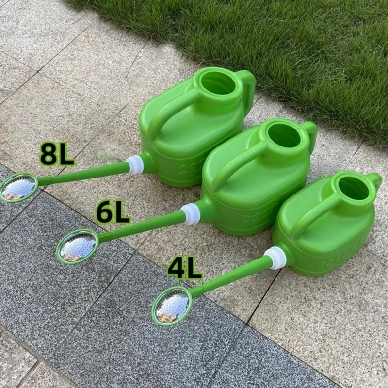 Gardening Watering Can Detachable Shower Head Precise Pouring 4L/6L/8L Capacity