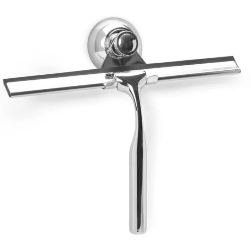 Bathroom shower screen scraper stainless steel wiper with silicone rubber handle car rearview mirror