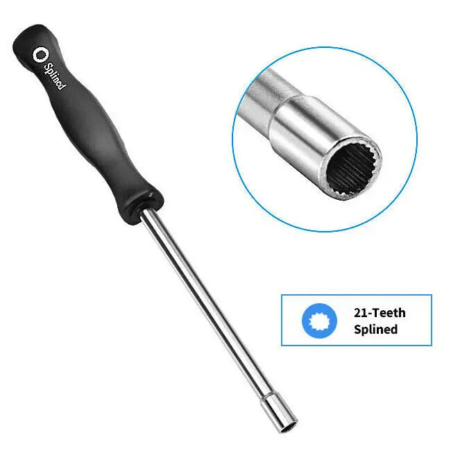 10 x Screwdriver Brush Splined Carb Carburetor Adjusting Tool Set Multi-head Tune-up Bolt Key Driver Chainsaw Repair Maintenance