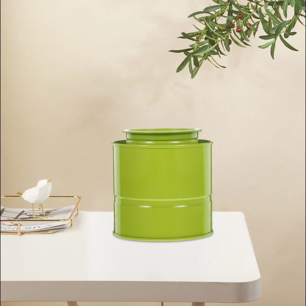 Airtight Coffee Bean Canister Tinplate Storage Jar Sealed Lid Dried Fruit Container Kitchen Canisters Tinplate Jar