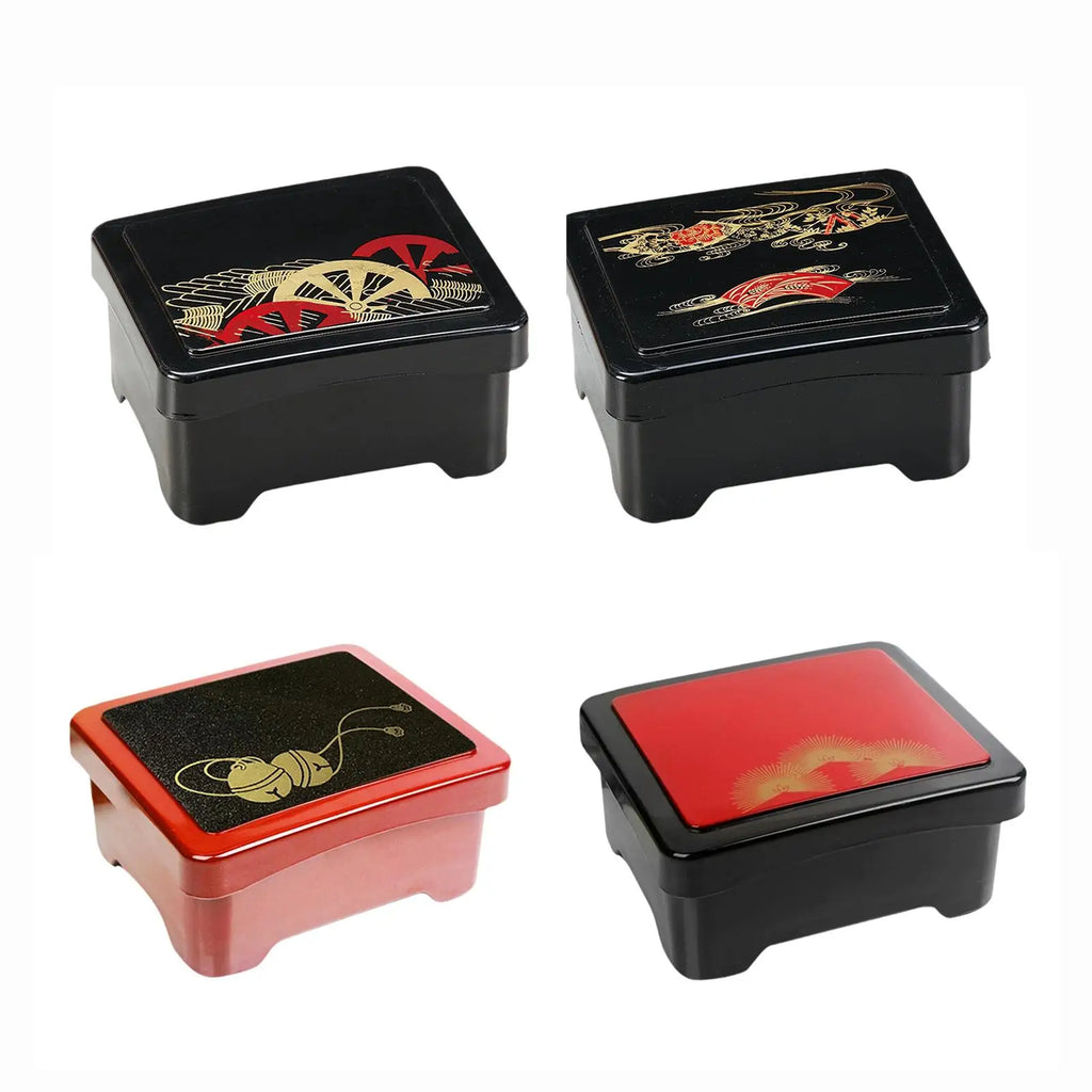 Unadon Box Airtight Lid Reusable Sushi Container Food Container Japanese Lunch Box for Dinner Sushi Dried Fruit Dessert Travel