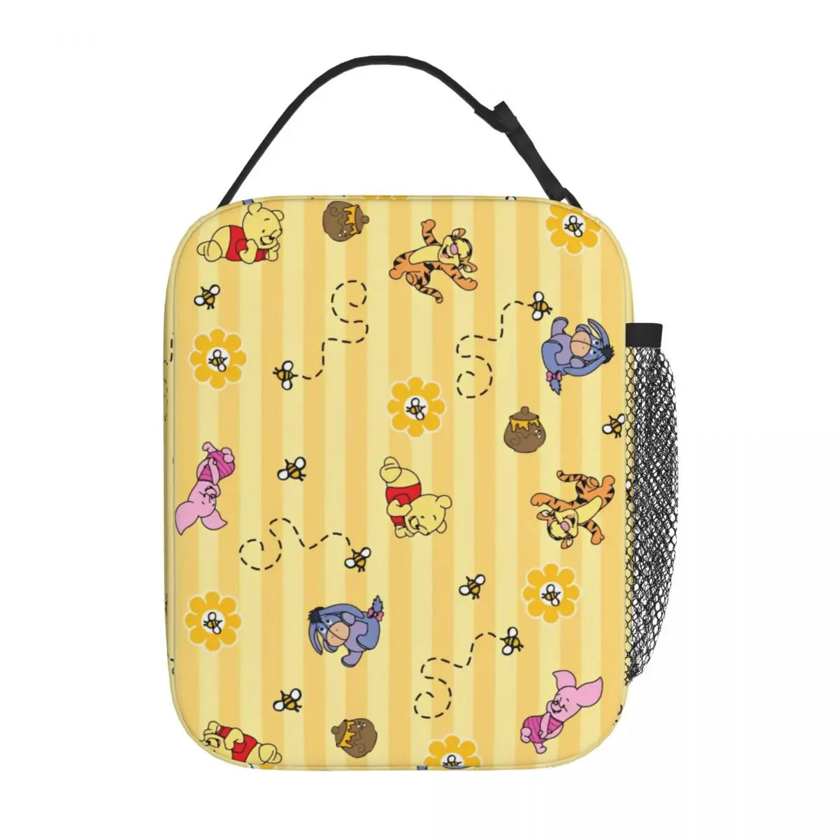 Cute Winnie The Pooh Insulated Lunch Bags Thermal Bag 
Meal Container Large Tote Lunch Box for Men Women Work Picnic