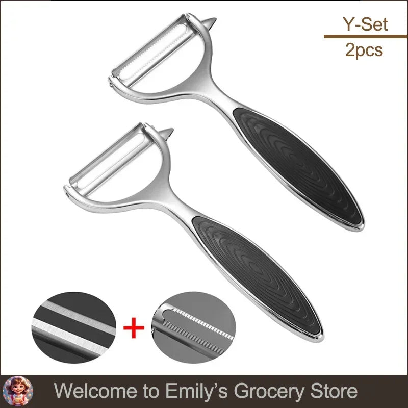 Multifunctional Fruit Peeler Grater Kitchen Accessories Household Tools Carrot Potato Vegetable Cutting and Peeling Gadget