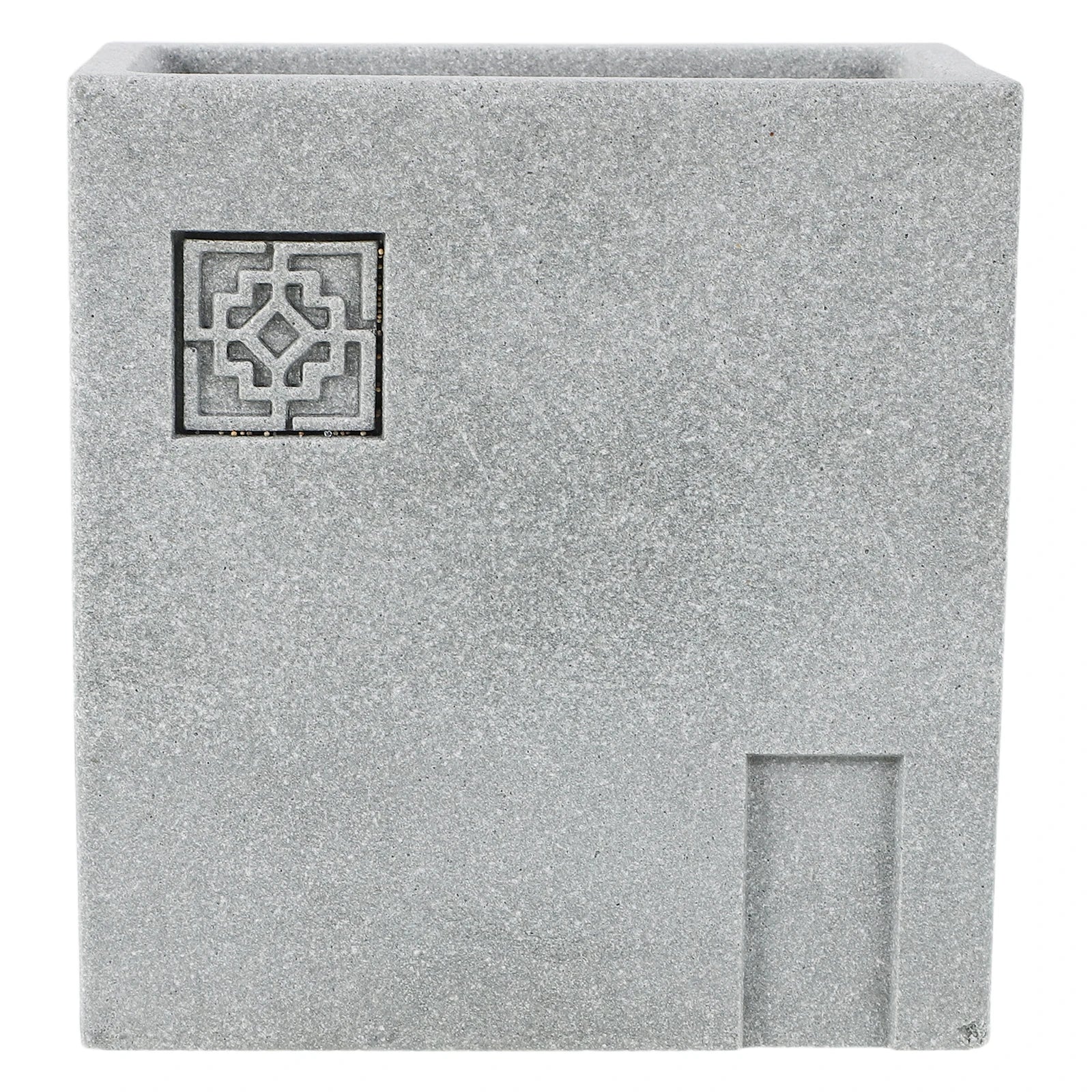 Stone Flower Pot Planter Decorative Sandstone Garden Bonsai Stand Powder Container Sturdy Microlandscape Base Funny