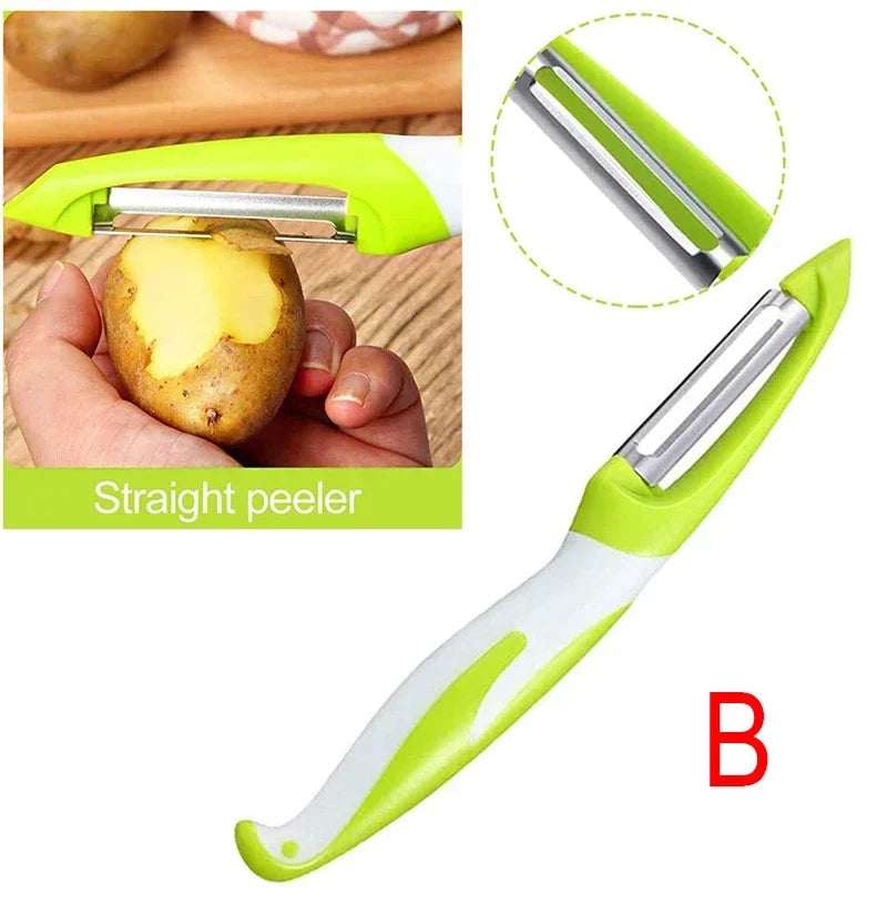 Potato Carrot Fruit Shred Grater Vegetable Slicer Peeler Knife Stainless Steel Peeler Zester Razor Sharp Cutter Kitchen Tools