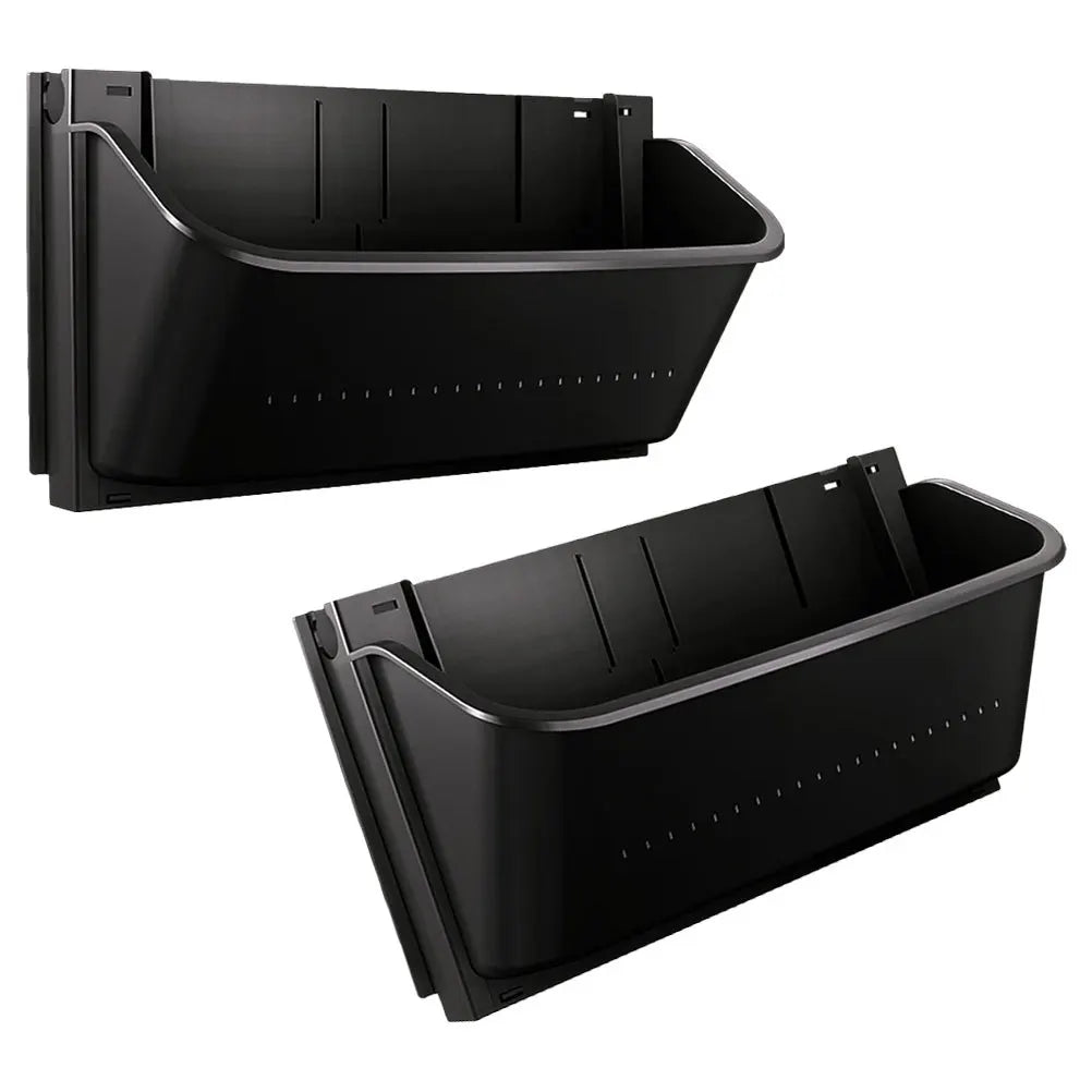 2Pcs Vertical Wall Planter Hanging Flower Pot Plastic Garden Plant Pots Outdoor Indoor Living Wall Planters Patio Decor