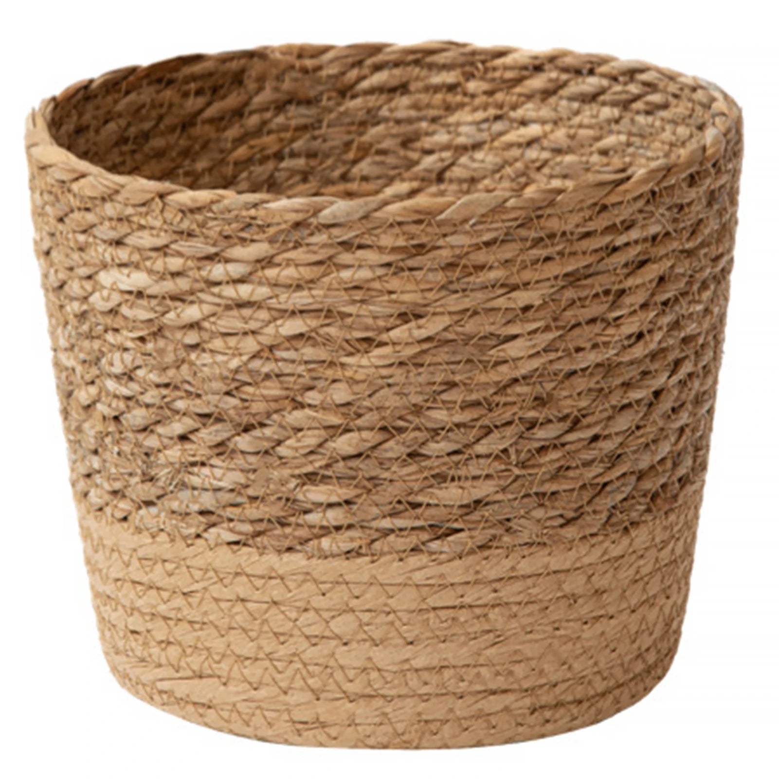 Straw Weaving Flower Plant Pot Wicker Basket Rattan Flower pot Storage Basket Garden Handmade Woven Planter Pots For Plants