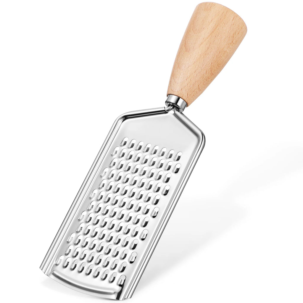 Stainless Steel Grater Cheese Handheld Potato Kitchen Knife for Wooden Garlic Peeler Tool Professional