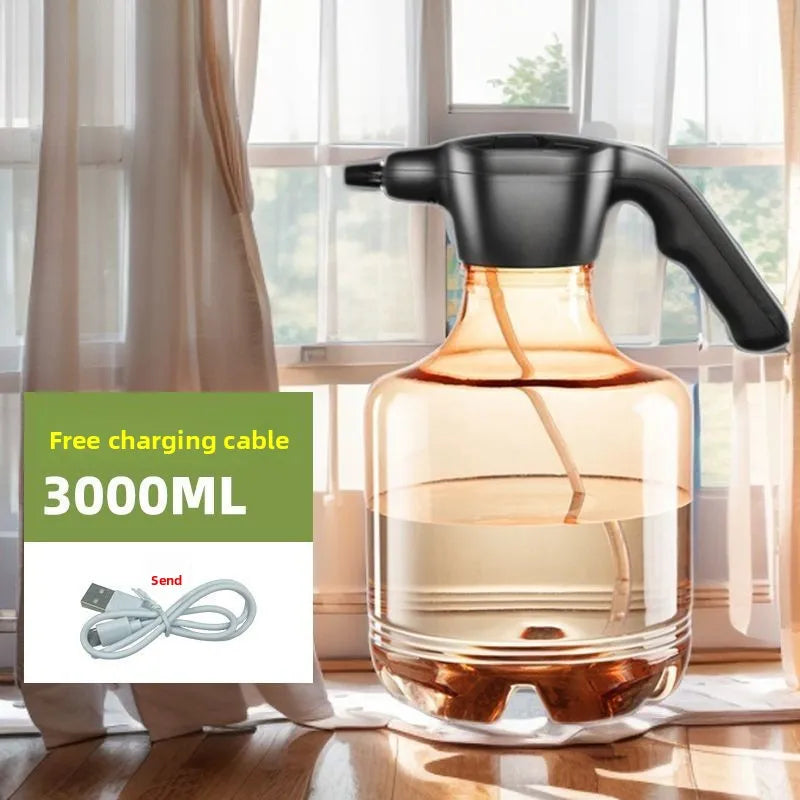 Electric Watering Can Spray Kettle Charging Small Disinfection Shower Kettle Household Sprayer High Pressure