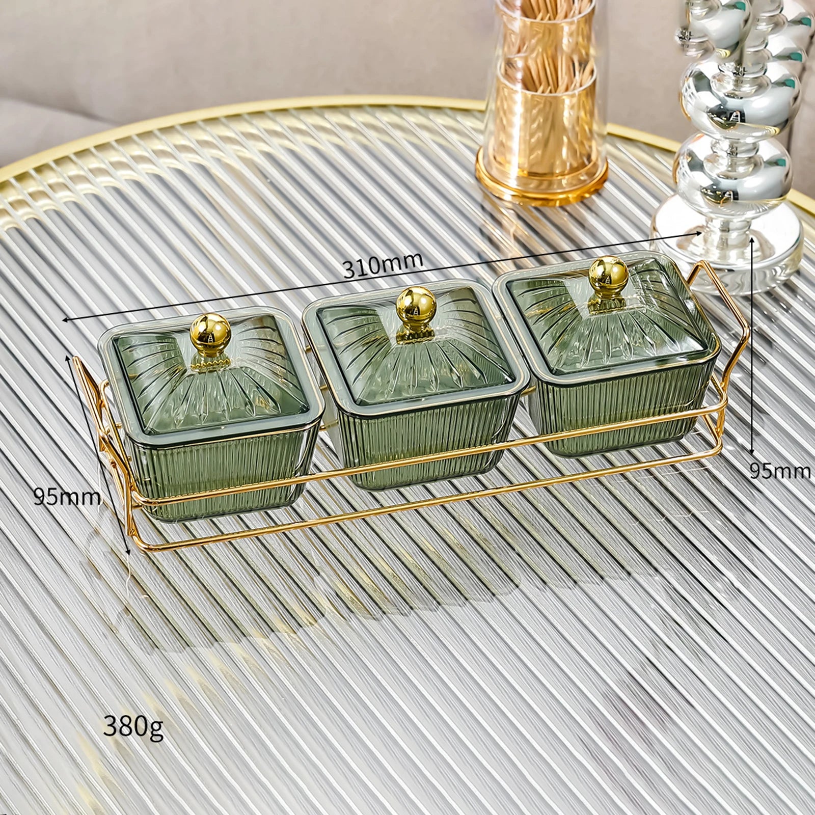 Platsic Caddy Serving Platter Condiment Tray Storage Container Dried Fruit Tray Fruit Snacks Serving Platter for Wedding Kitchen