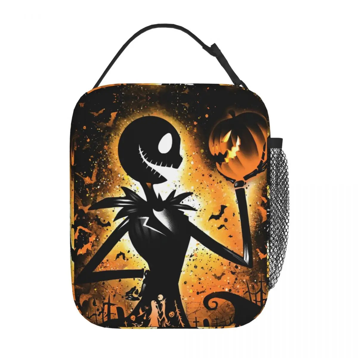 Stay By My Side Insulated Lunch Bag Portable The Nightmare Before Christmas Meal Container Cooler Bag Tote Lunch Box  Travel
