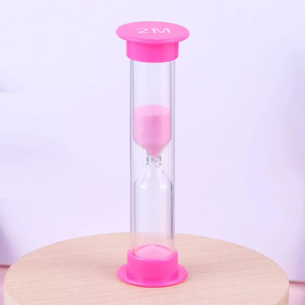 Plastic Sand Timer Meter Hourglass 30 Seconds 1 Minute Clock Watch 2 Minutes Klepsydra Clocks Home Decoration Ornaments Wall Oil