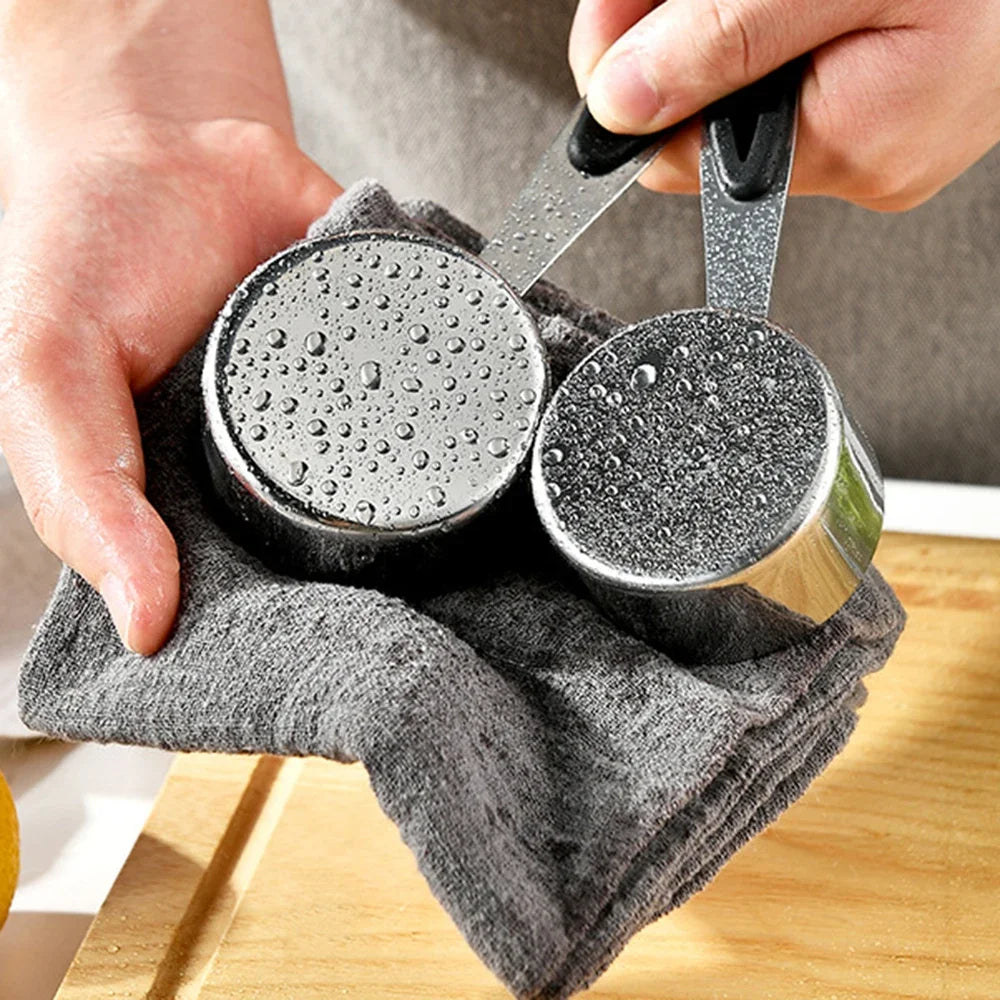 5/10Pcs Stainless Steel Measuring Cups And Spoons Set Kitchen Accessories For Baking Cake Cooking Making Measuring Kitchen Tools