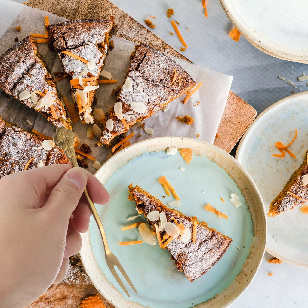 8pcs Stainless Steel Flower Dessert Forks For Cake Fruit Appetizer Party Buffet Salad Serveware Set Metal Sweet Forks