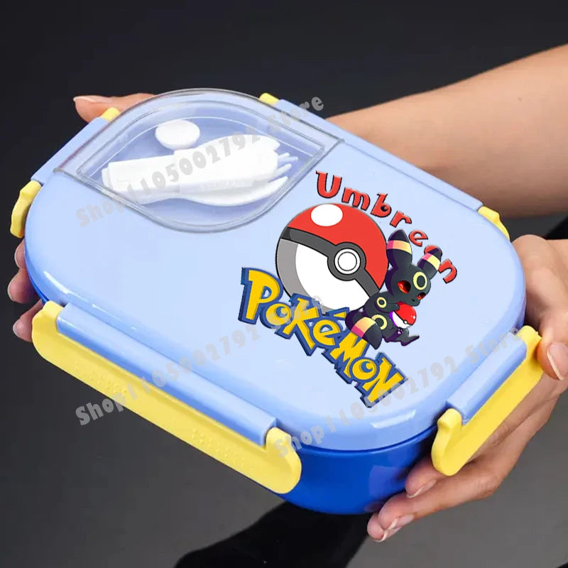 Pikachu Pokemons Girl Boy Cartoon Lunch Boxs Student Charmander Portable Bento Case Insulated Lunch Box Kids Birthday Cute Gift