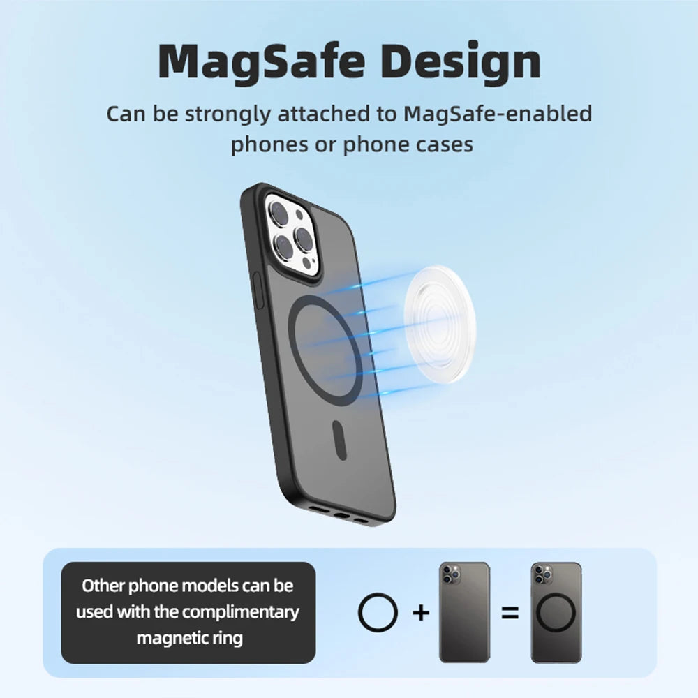 Magnetic Selfie Mirror Magsafe Smartphone Selfie Mirror Mini Portable Booster Selfie Vlogging Photography Accessories