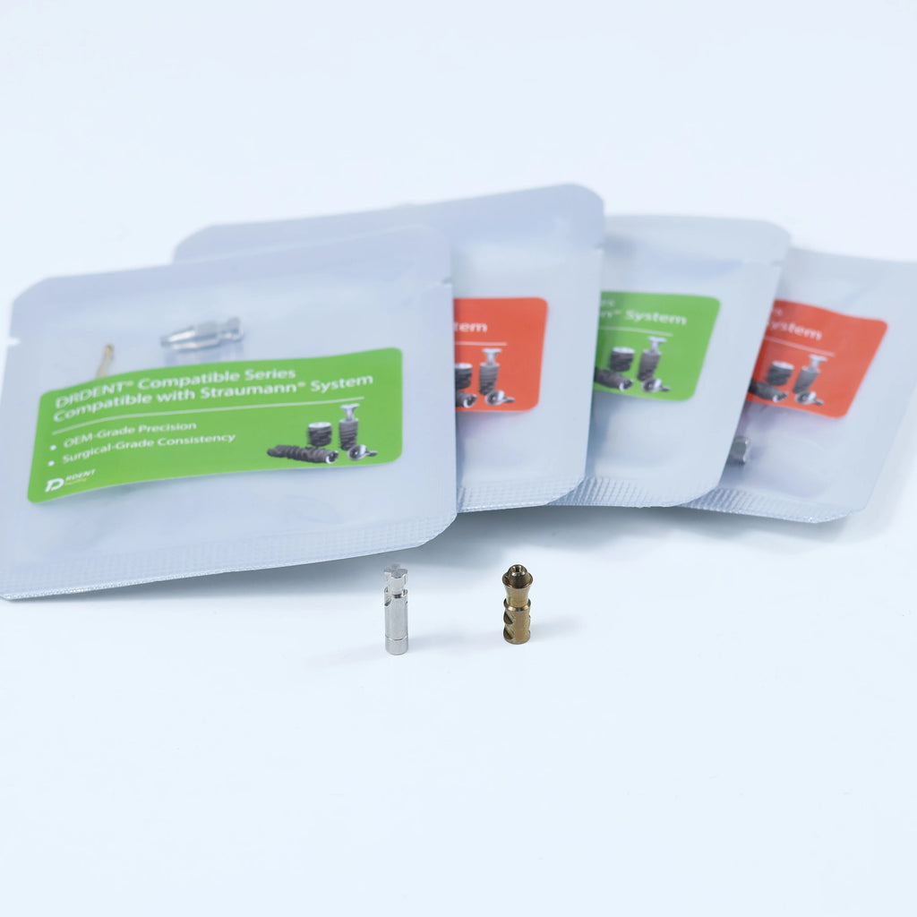 ITI Straumann Dentium Osstem Accessories Dental Implant Screw Driver Open Closed Tray Analog RC NC Cap