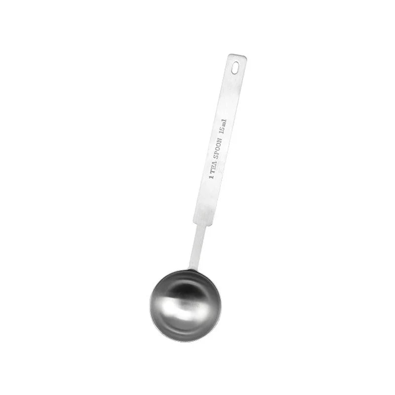 1pc Stainless Steel Measuring Spoon Coffee Measurer Tablespoon Coffee Measuring Spoon Kitchen Accessories Baking Tools