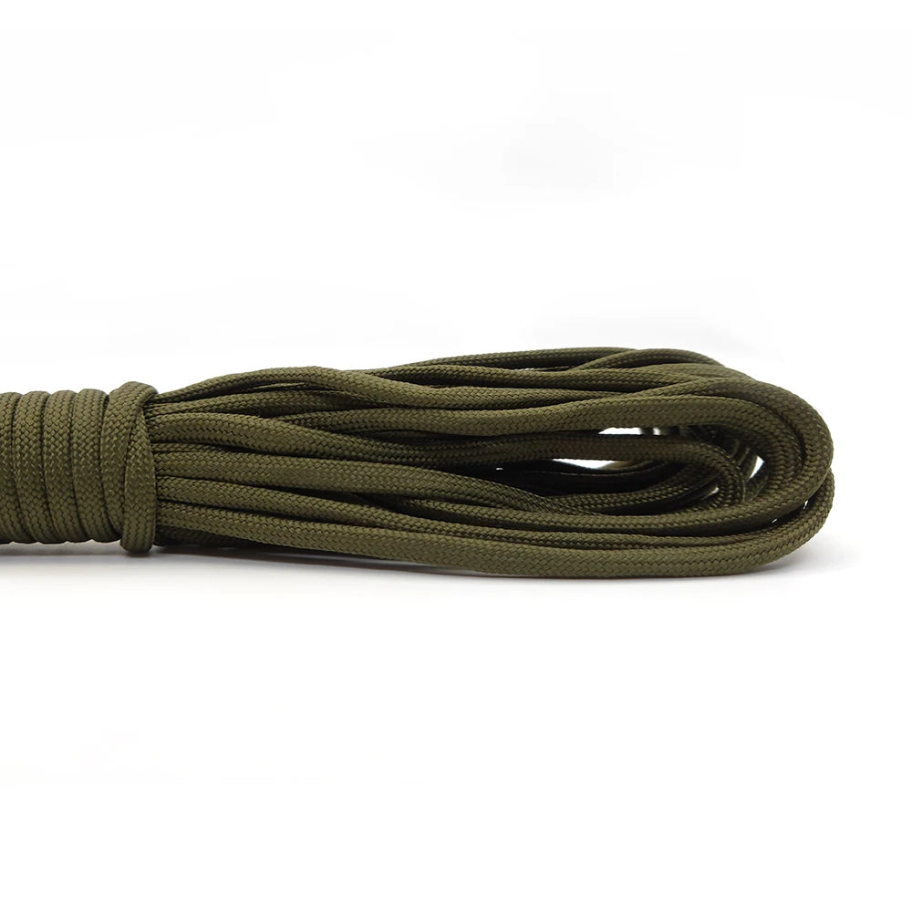 5 Meters 10M 20M 31M Paracord 550 Parachute Cord Lanyard Mil Spec Type III 7 Strand Camping Survival Equipment Tents Rope