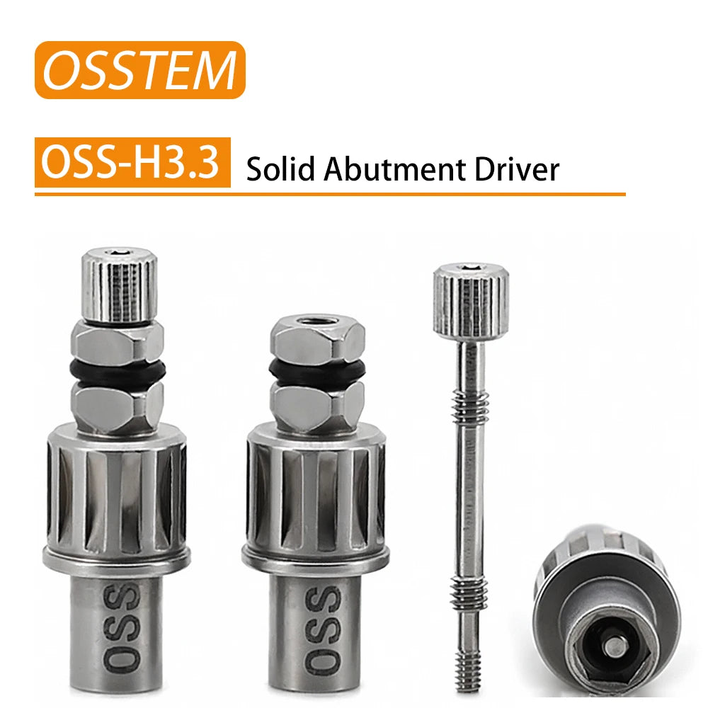 ITI Straumann Dentium Osstem Accessories Dental Implant Screw Driver Open Closed Tray Analog RC NC Cap