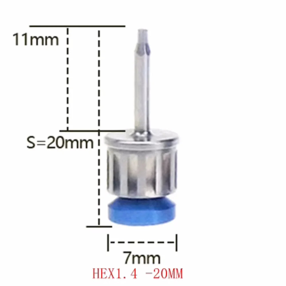 Dental Implant Torque Wrench - Universal Screwdriver Kit for Implantology Restoration & Abutment Tightening (1PC)
